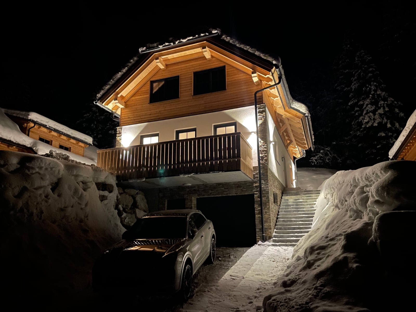 Front view Chalet Hirschblick